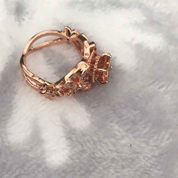 Morganite Diamond Ring - Picture 7 of 8